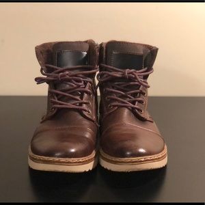 Restoration Lace Up Boots - Brown Size 8